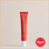 Tinted Lip Butter Balm – Hydrating Vegan Lip Balm for Instant Moisture & Shine – Poppy
