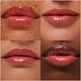 Tinted Lip Butter Balm – Hydrating Vegan Lip Balm for Instant Moisture & Shine – Poppy