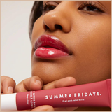 Tinted Lip Butter Balm – Hydrating Vegan Lip Balm for Moisture & Shine – Cherry