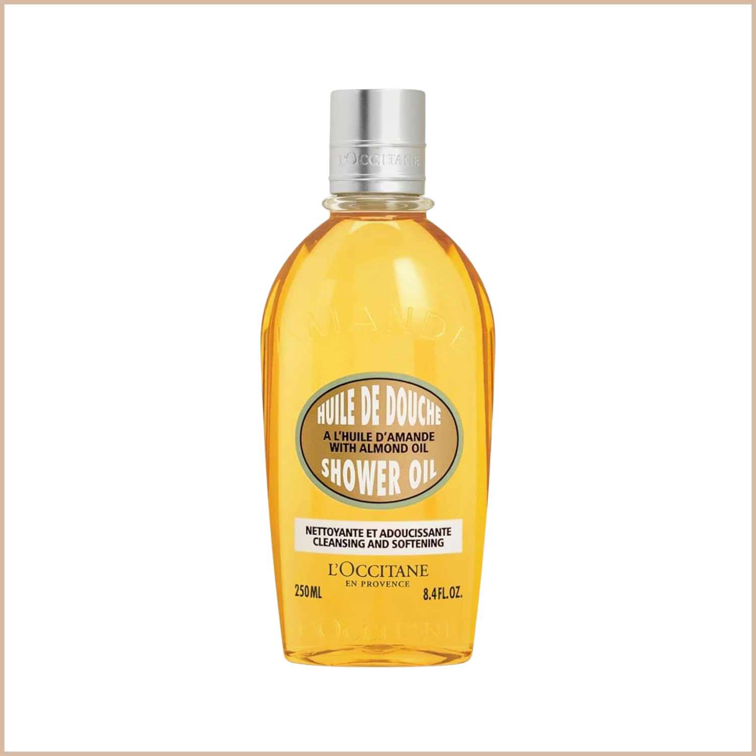 Nuxe Cleansing & Softening Refillable Shower Oil with Almond Oil