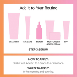 Vitamin C + Retinol Brightening & Firming Face Serum