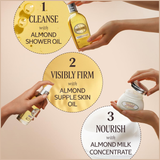 Nuxe Cleansing & Softening Refillable Shower Oil with Almond Oil