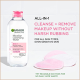 SkinActive – Micellar Cleansing Water All-in-1 Cleanser & Makeup Remover
