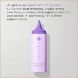 The Silk Sunscreen SPF 50 Weightless Mineral Sunscreen