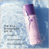 The Silk Sunscreen SPF 50 Weightless Mineral Sunscreen