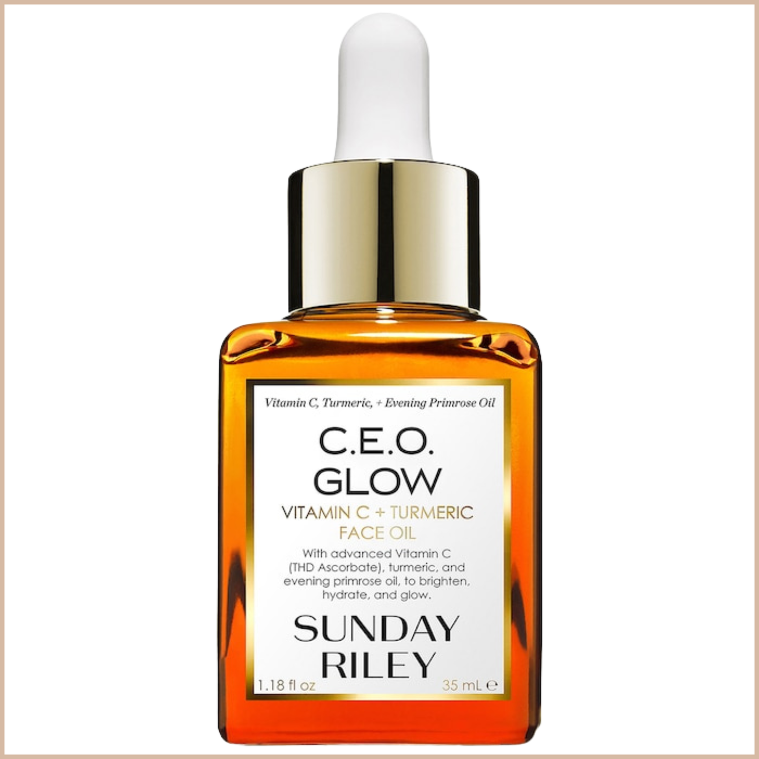 C.E.O. Glow Vitamin C + Turmeric Face Oil