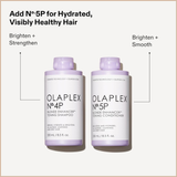 Olaplex No.4P Blonde Hair Hydrating & Brightening Purple Toning Shampoo