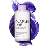 Olaplex No.4P Blonde Hair Hydrating & Brightening Purple Toning Shampoo