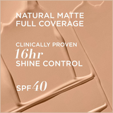 CC+ Cream Natural Matte Foundation with SPF 40