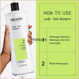 Nioxin Scalp + Hair Thickening System 2 Shampoo