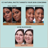 CC+ Cream Natural Matte Foundation with SPF 40